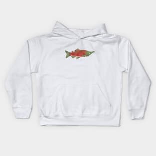 Little Sockeye Salmon Kids Hoodie